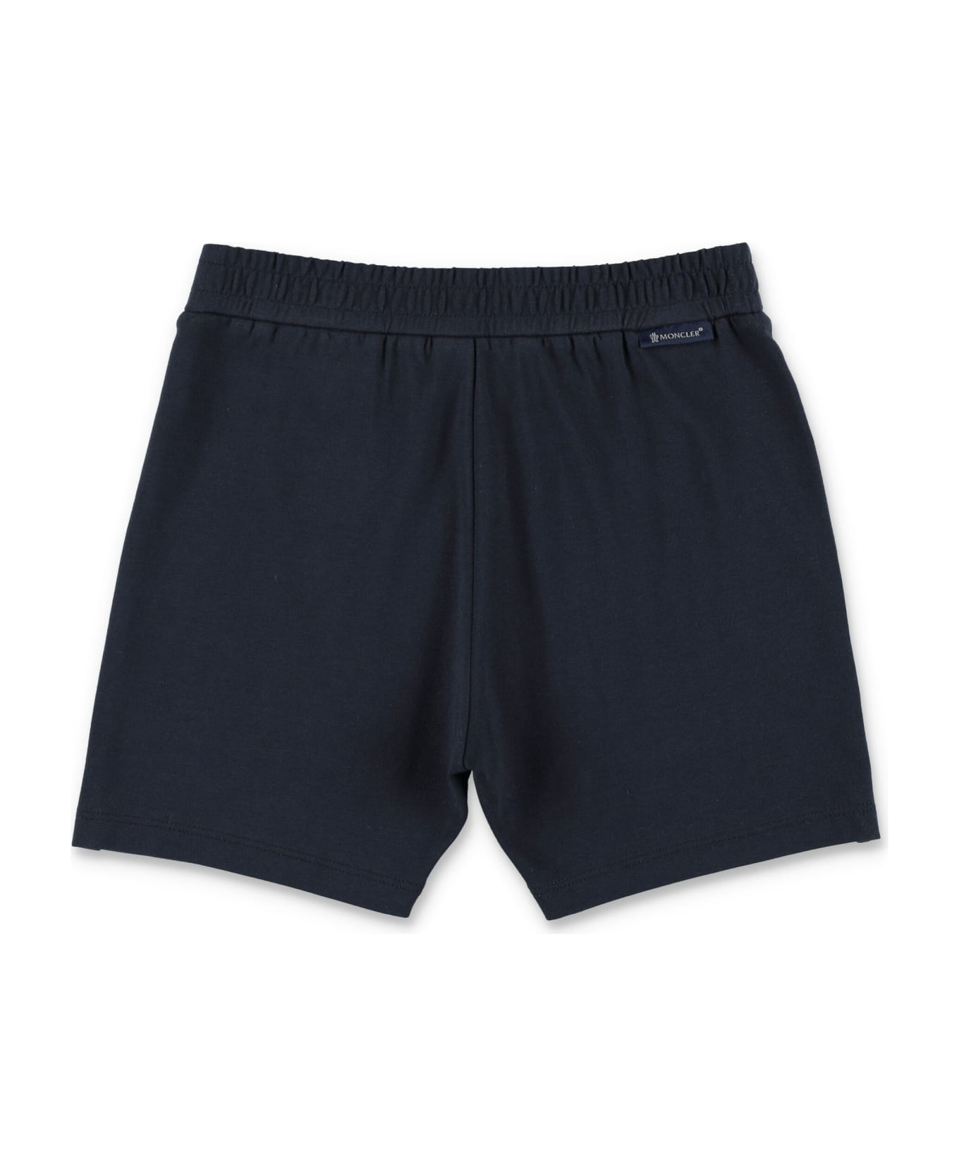 Moncler Tshirt And Bermuda Shorts - WHITE/NAVY