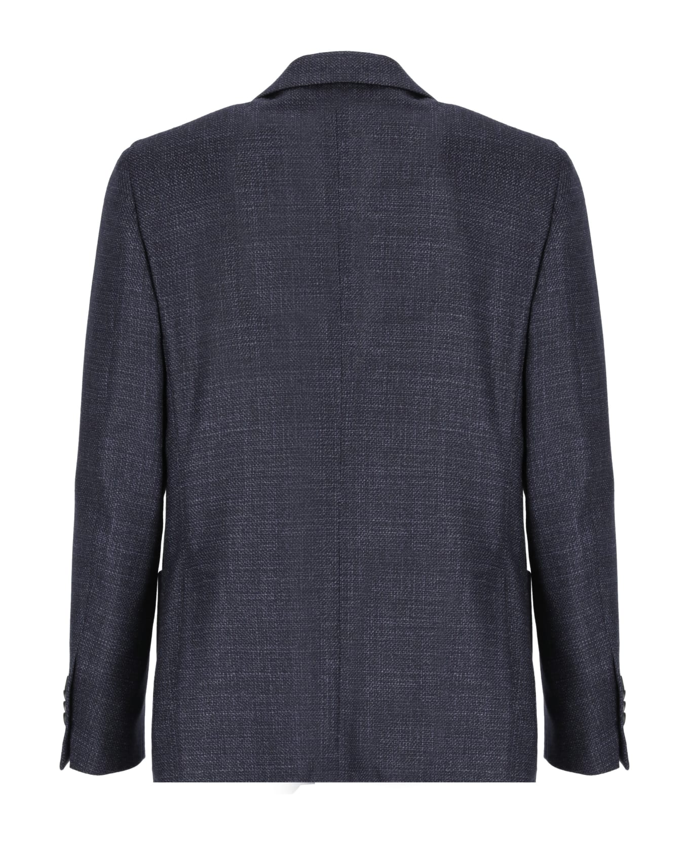 Lardini Wool And Silk Jacket - Blue