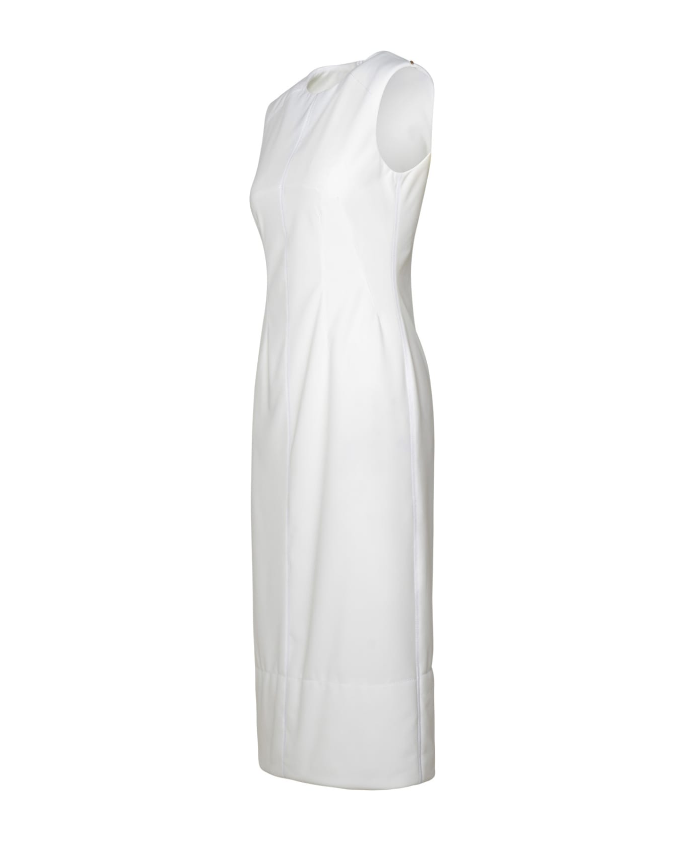 SportMax 'cariddi' White Polyester Dress - White