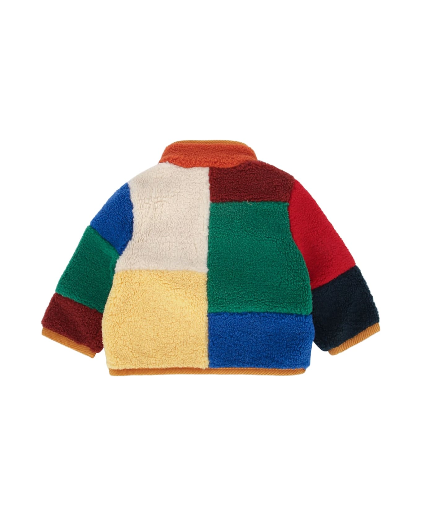 Bobo Choses Baby Color Block Sheepskin Jacket - MULTICOLOR