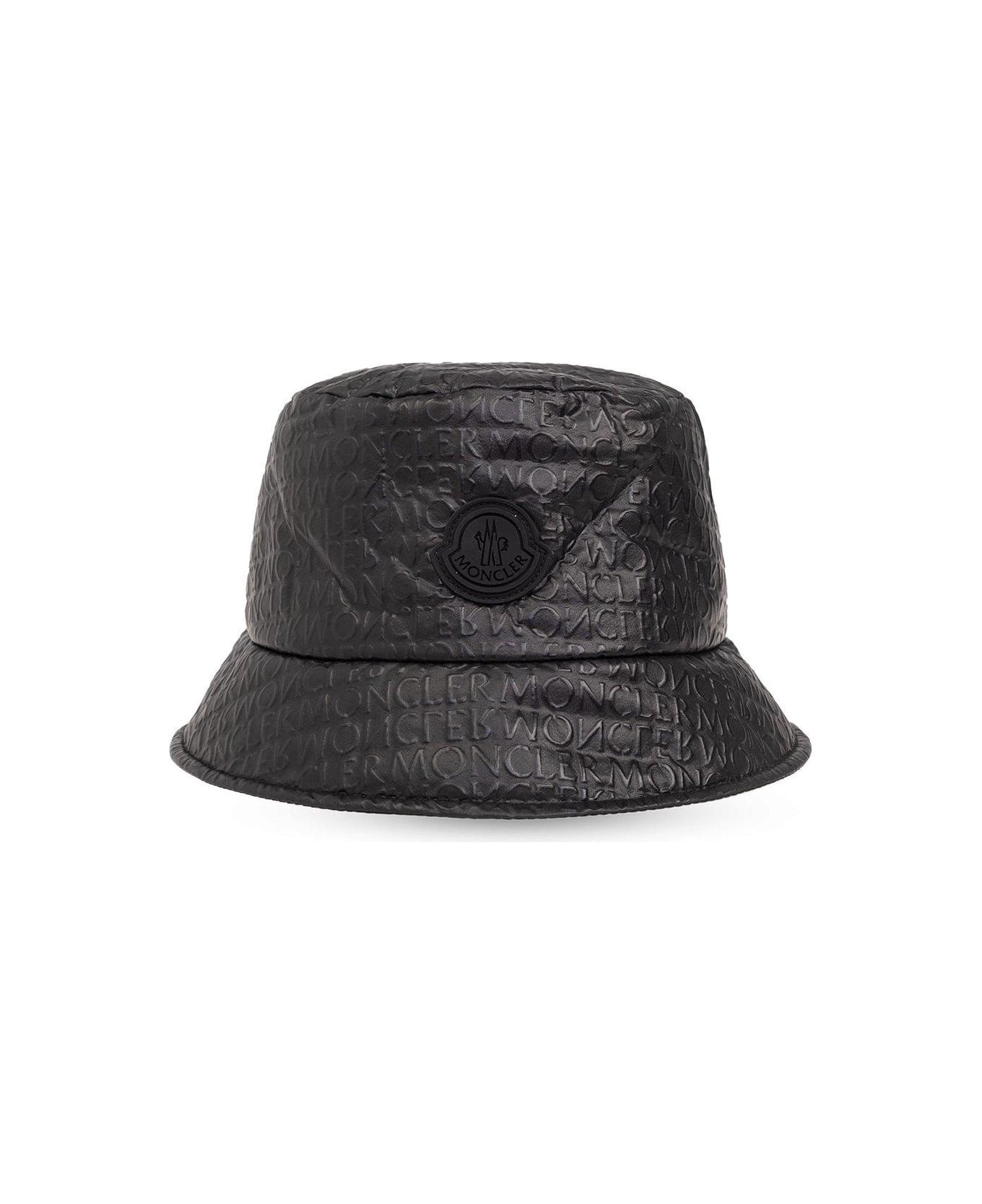 Moncler Reversible Padded Bucket Hat - Black
