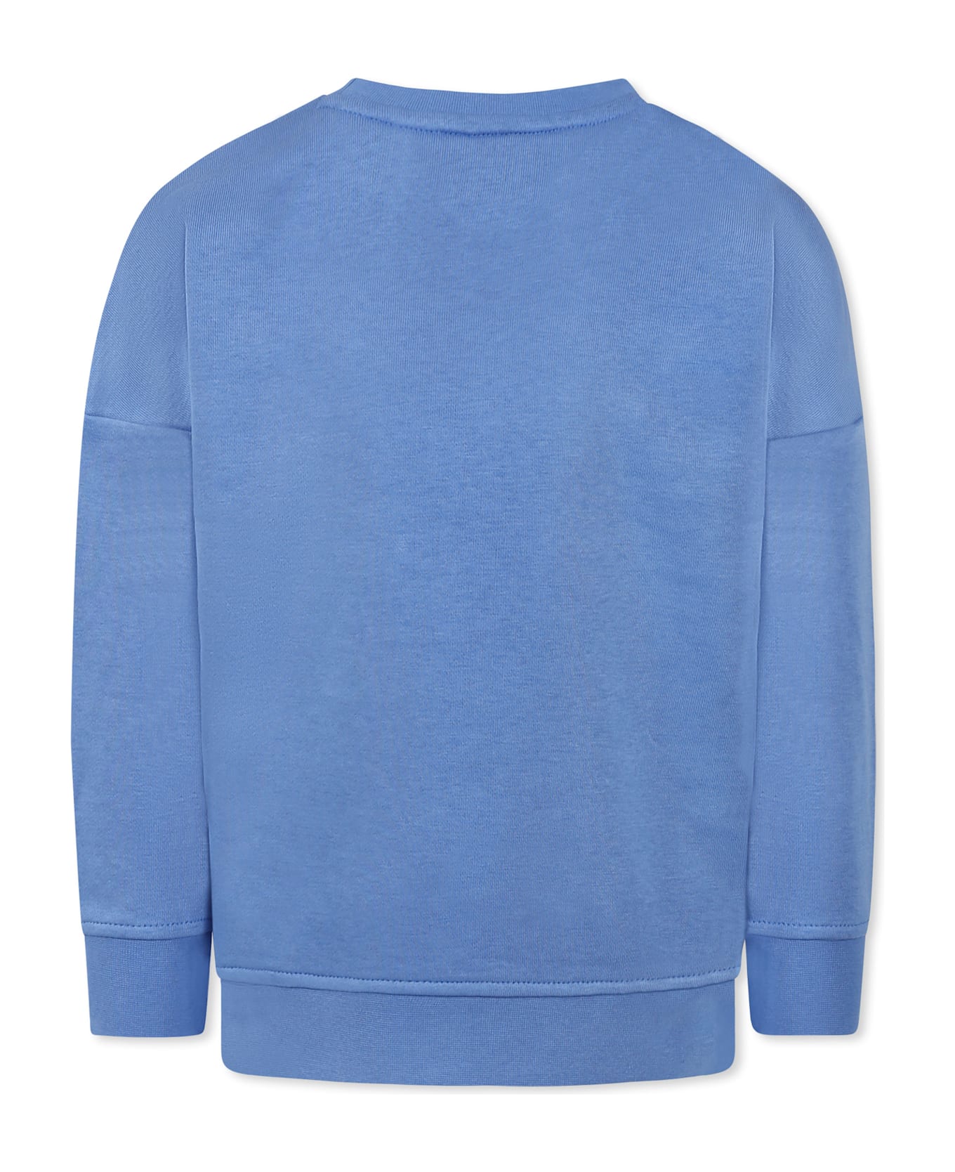 Hugo Boss Light Blue Sweatshirt For Boy With Logo - Light Blue