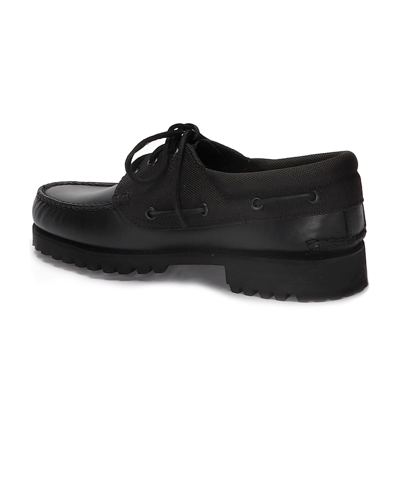 Timberland Authentic Boat Shoe - BLACKOUT FULL GRAIN