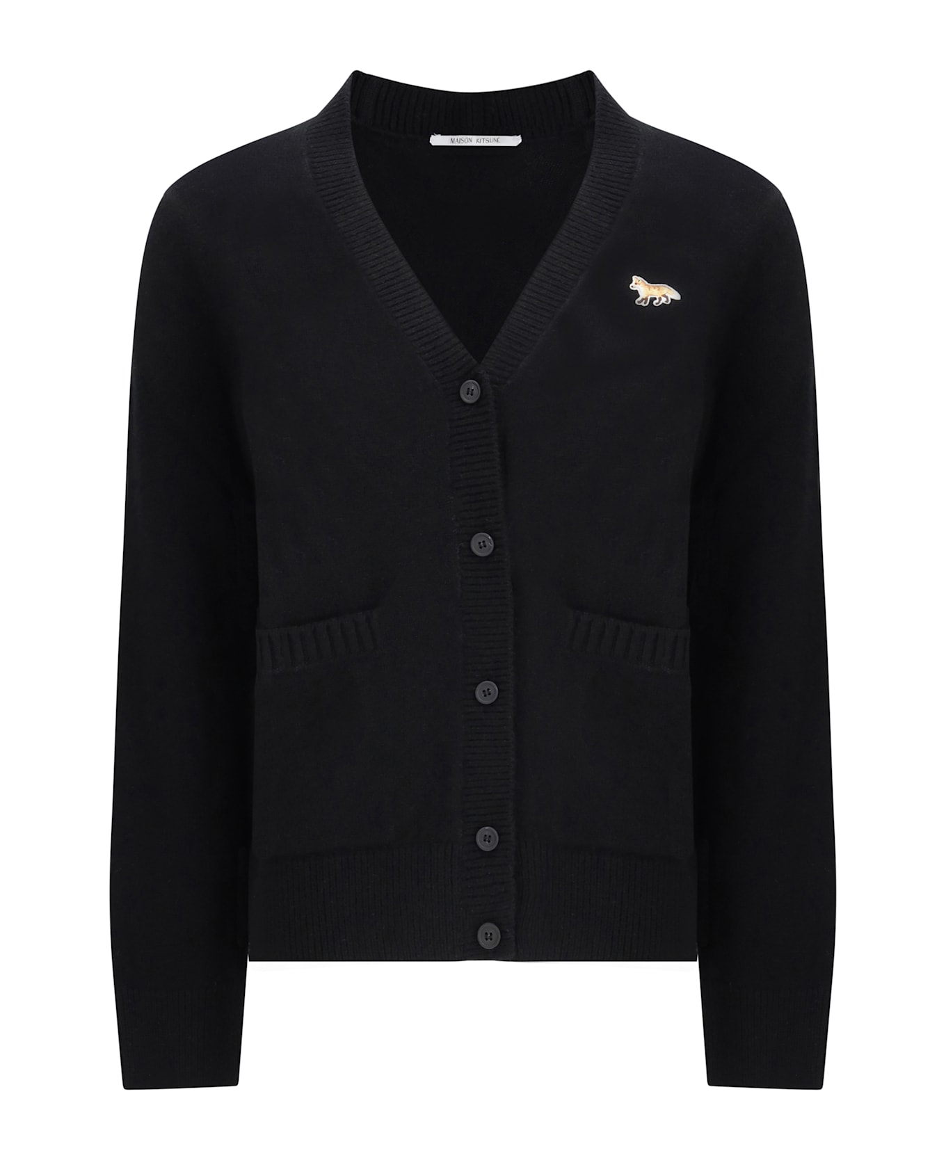 Maison Kitsuné Cardigan - BLACK