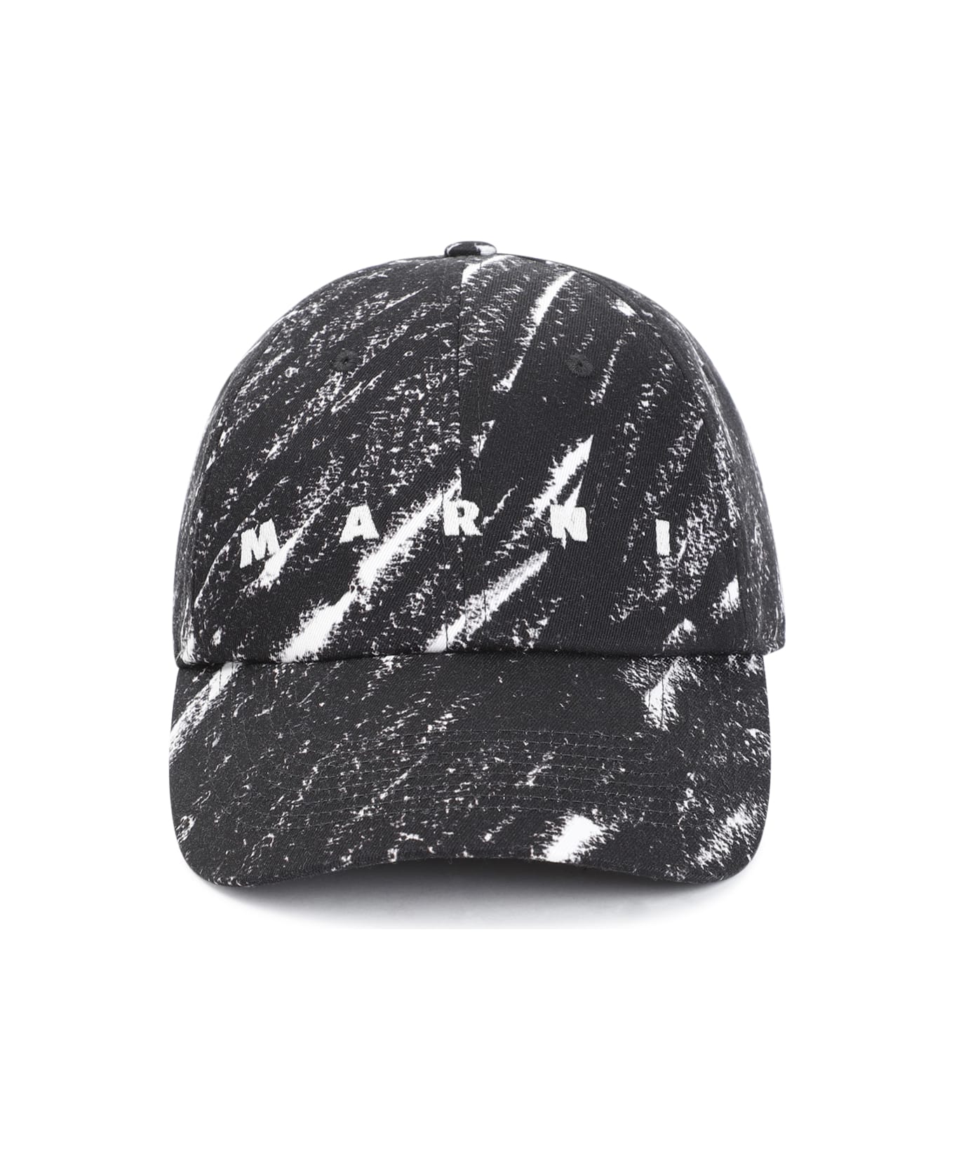 Marni Cotton Hat - Black