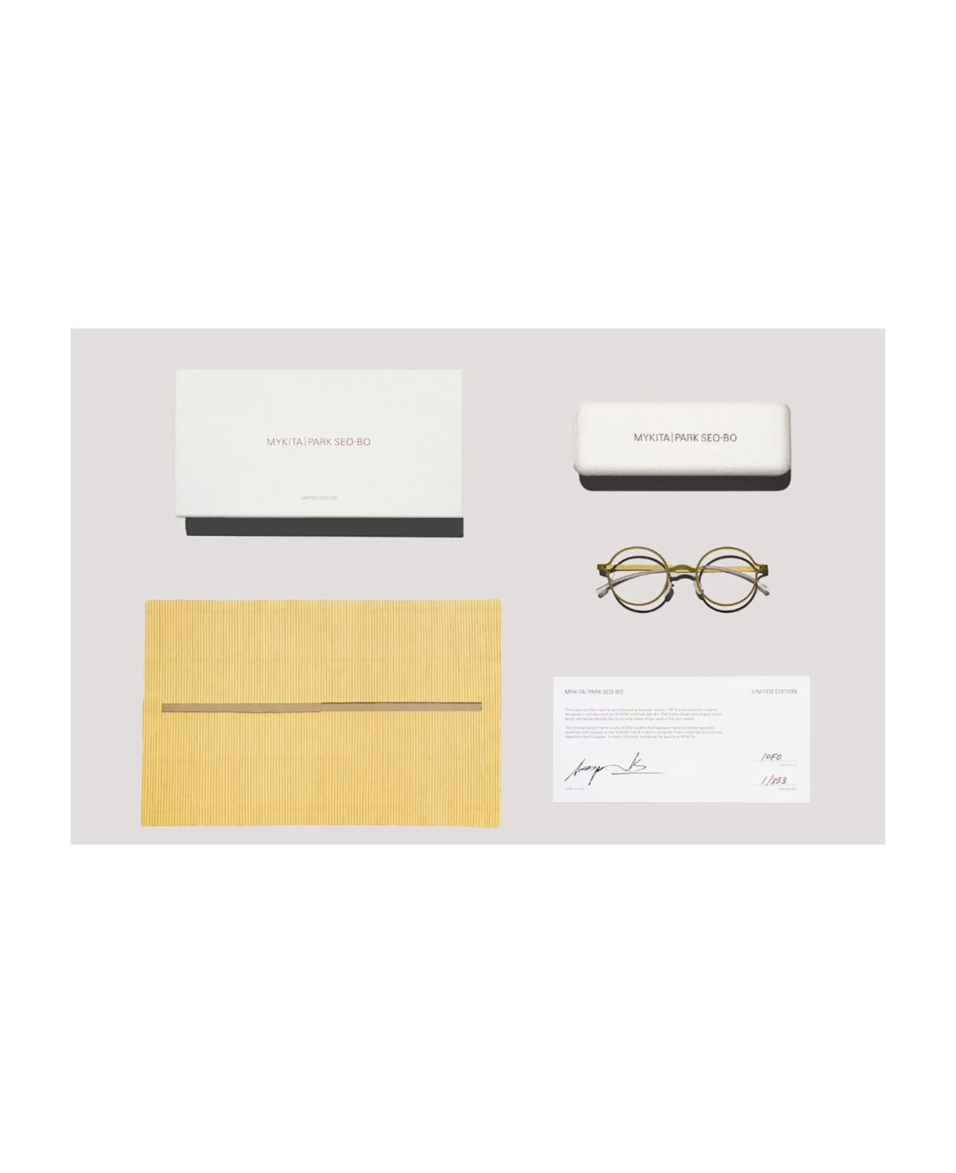 Mykita BUNDLE 1OF0 PSB2 Eyewear - Golden Olive