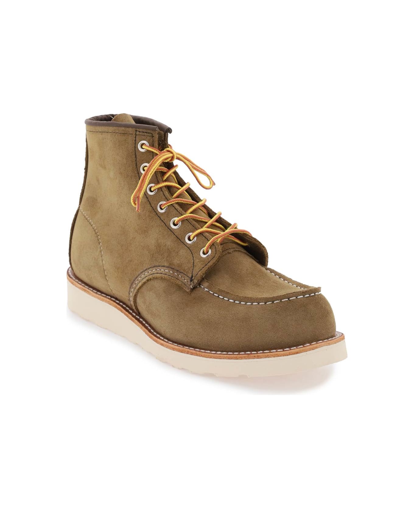 Red Wing Classic Moc Ankle Boots - OLIVE MOHAVE (Khaki)