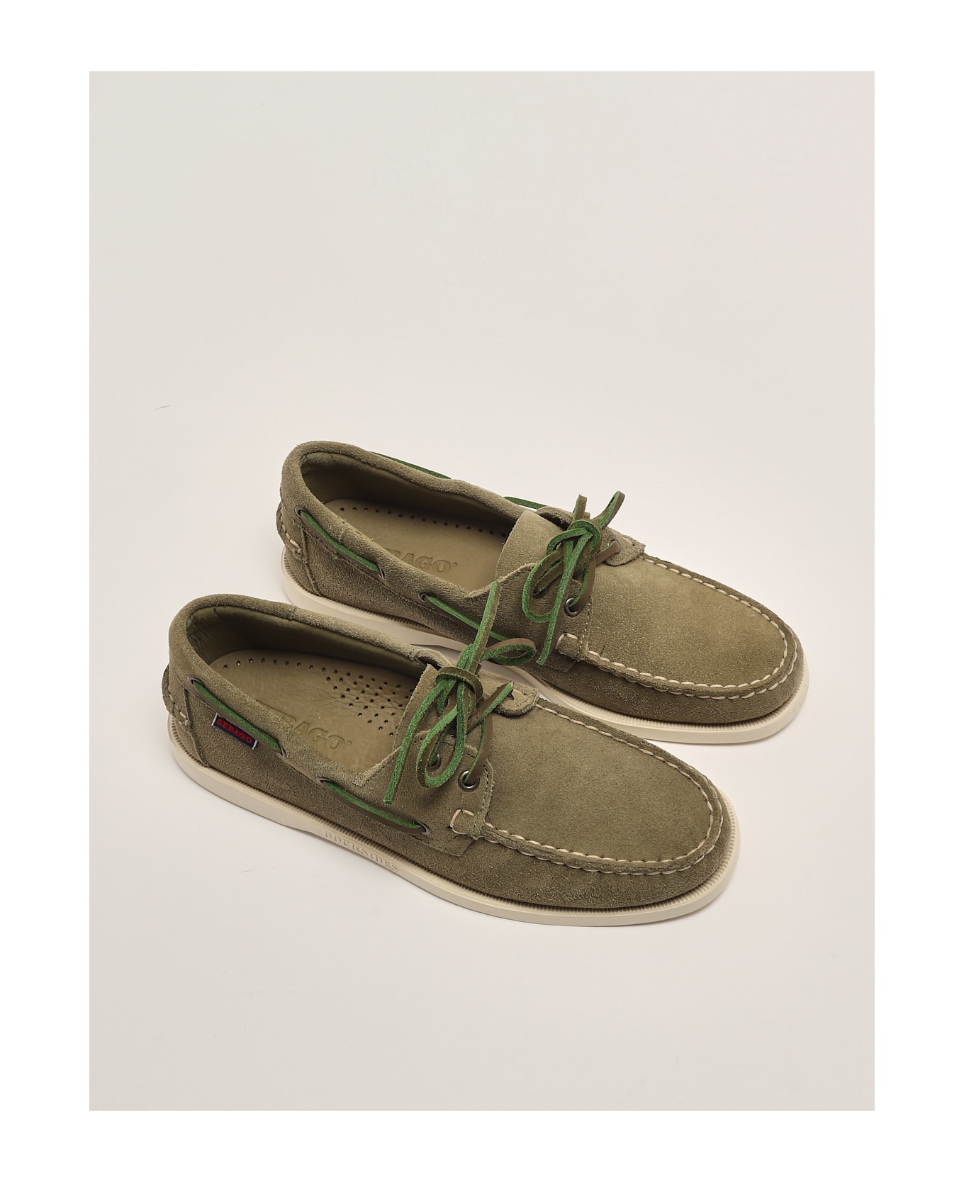 Sebago Portland Flesh Out Loafers - MILITARE