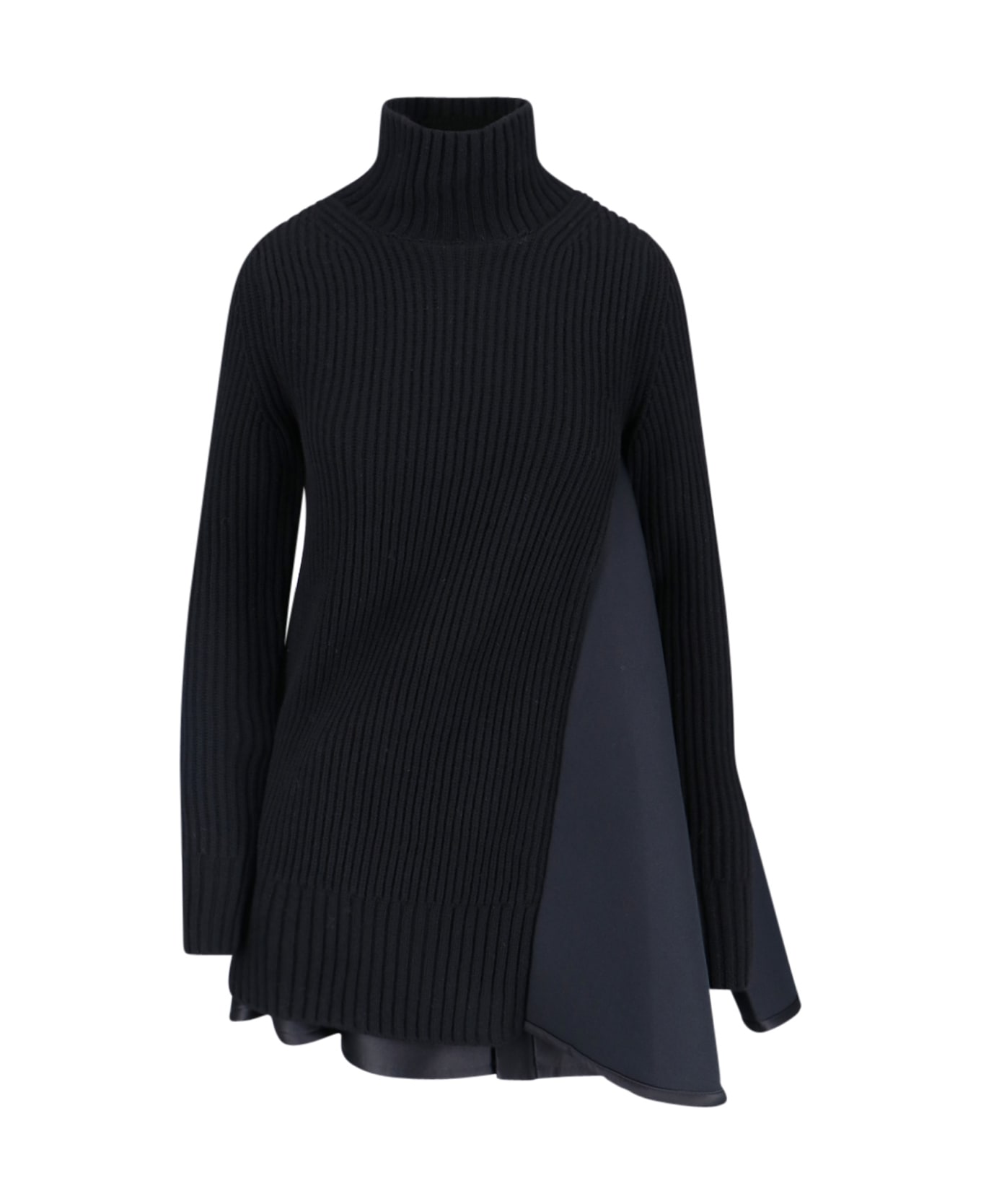 Sacai Knitted Dress - Black   ニットウェア