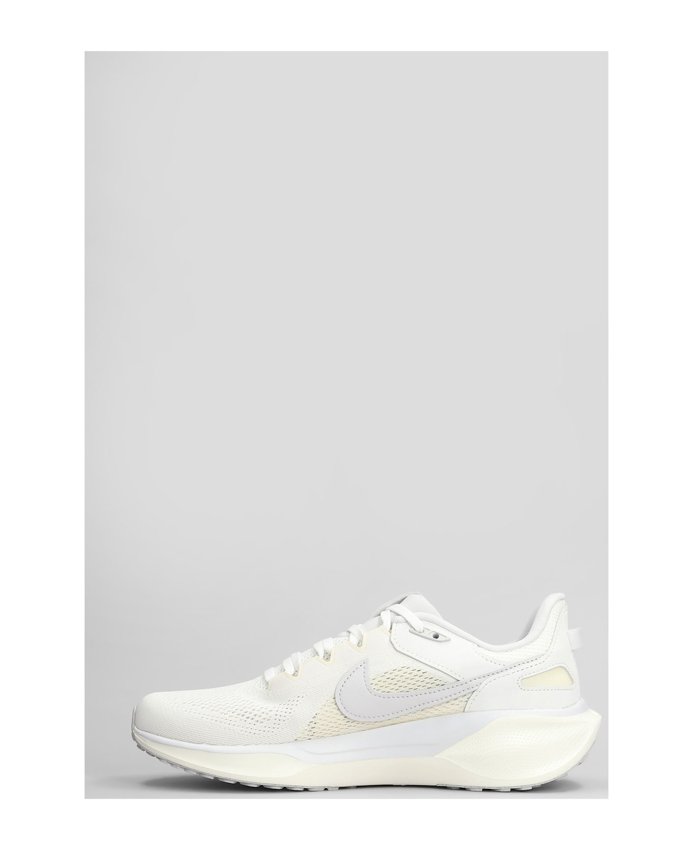 Nike Air Zoom Pegasus 41 Sneakers In White Leather And Fabric - white