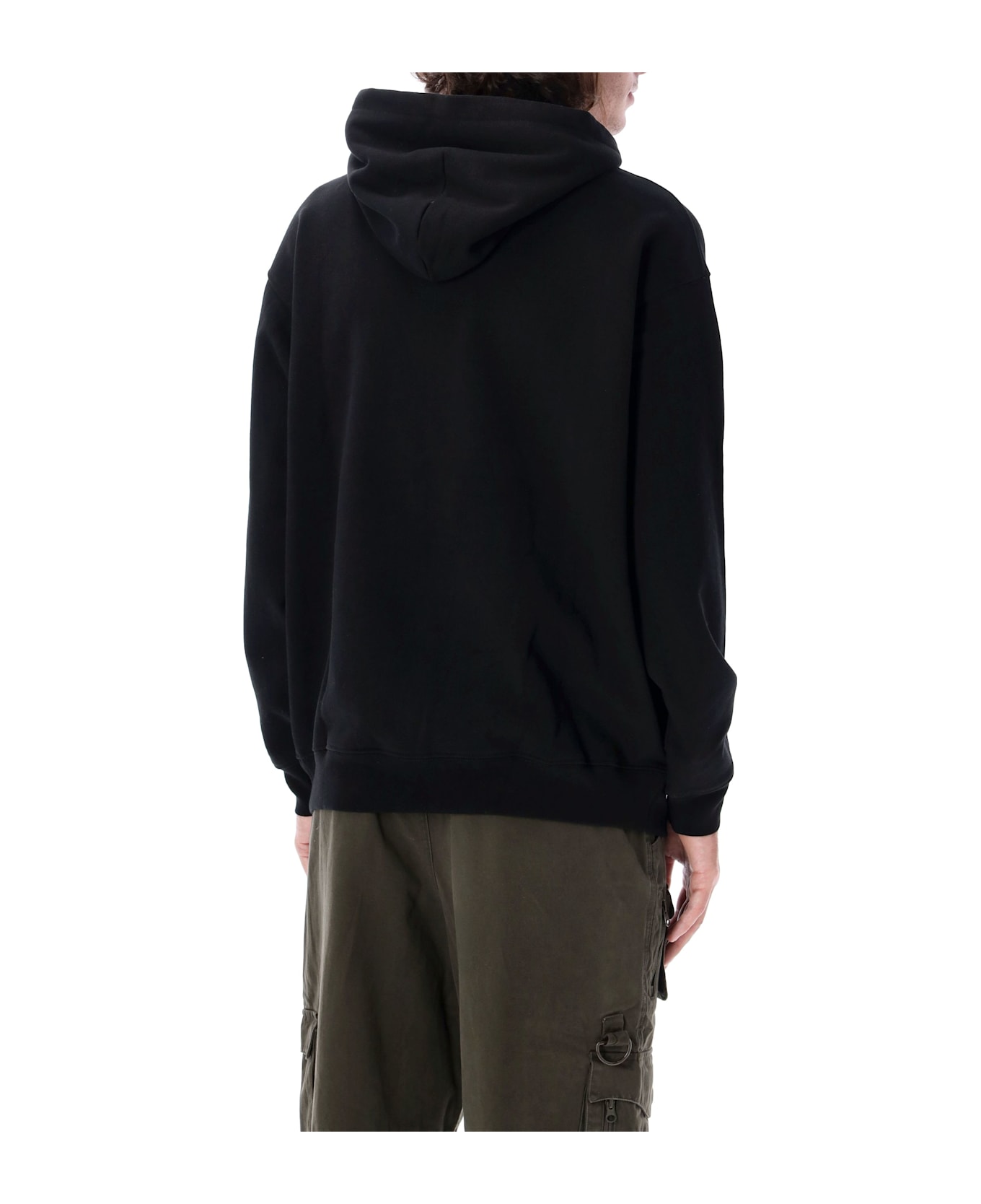 Dime Classic Small Logo Hoodie - BLACK