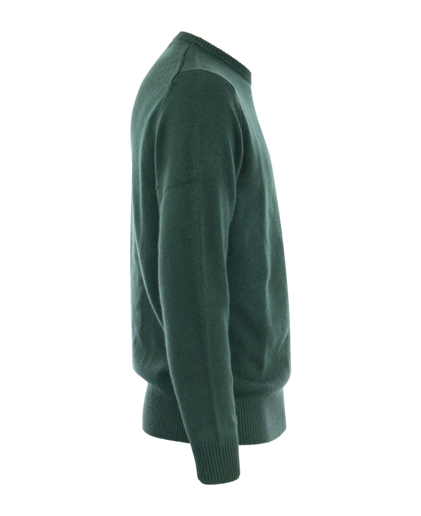 MC2 Saint Barth Wool And Cashmere Blend Jumper Domani Smetto - Green ニットウェア