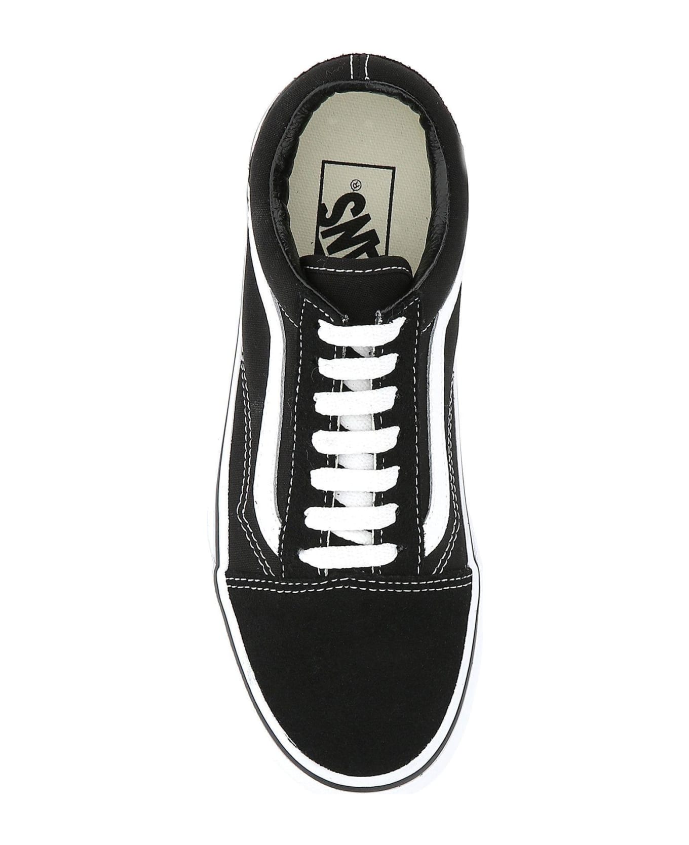 Vans Black Fabric Old Skool Platform Sneakers