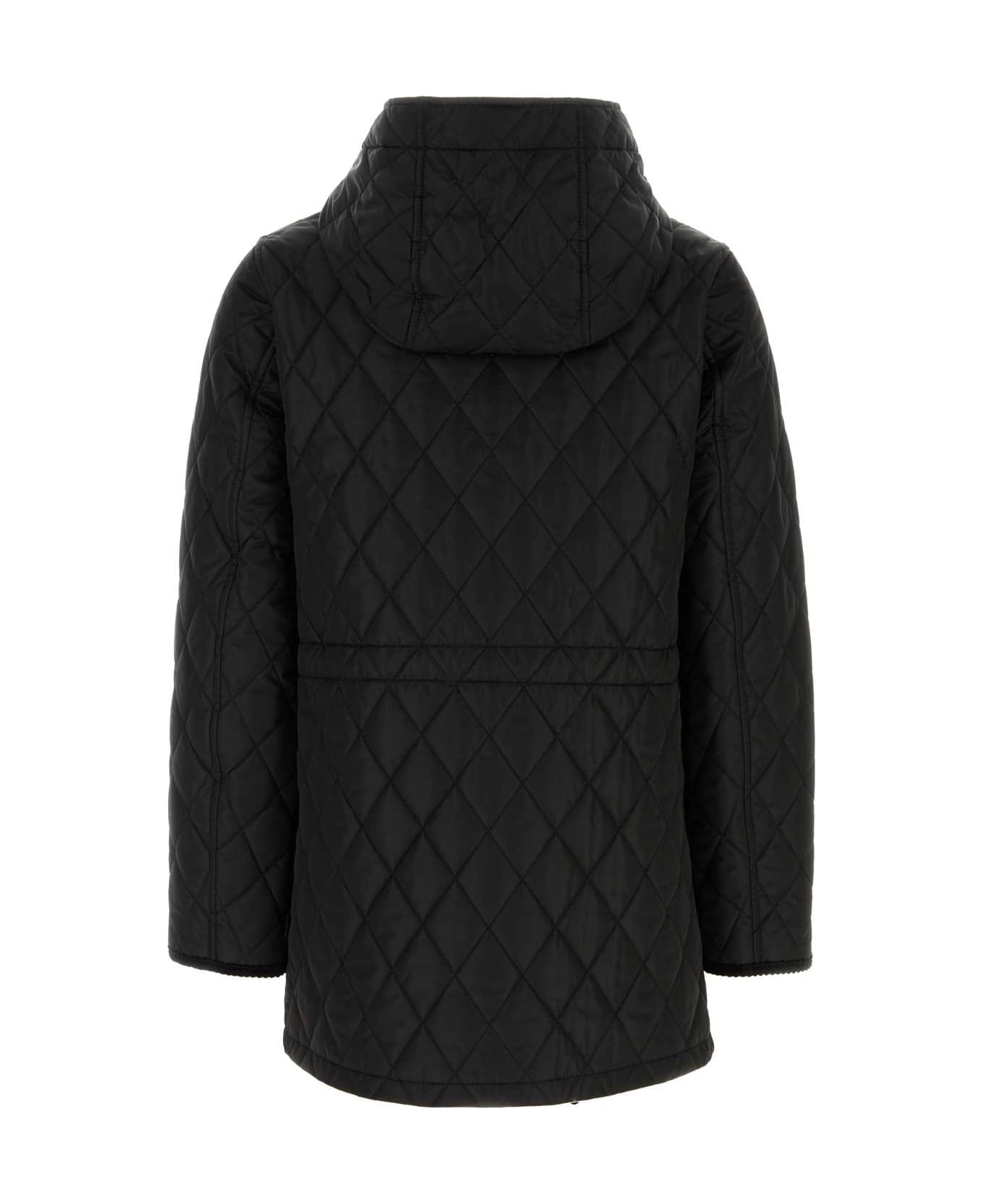 Burberry Black Nylon Jacket - BLACKSANDIPCHECK