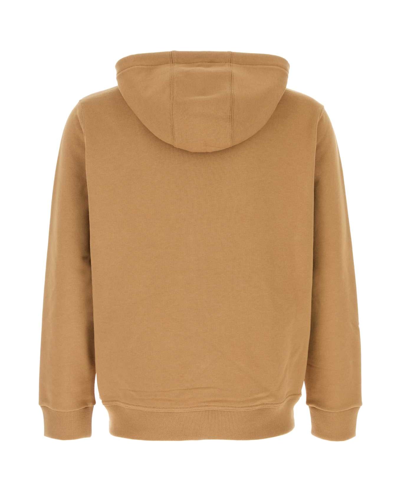 Burberry Camel Cotton Sweatshirt - CAMEL