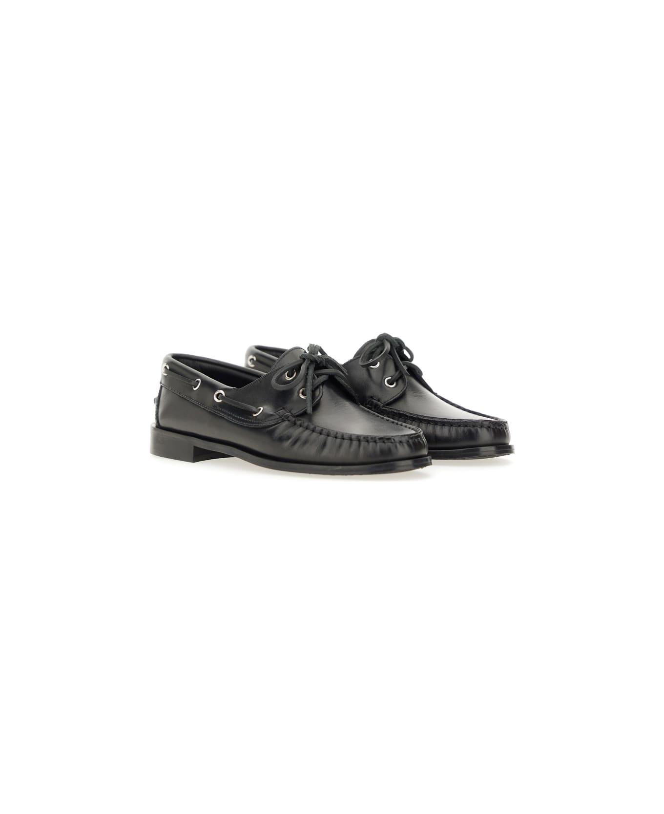aeyde Moccasin "harris" - BLACK