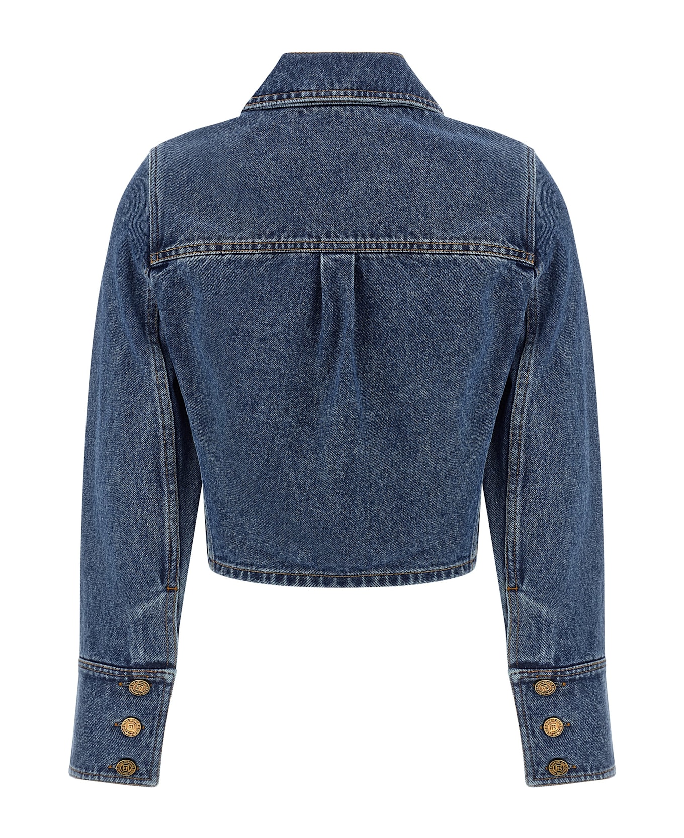 Balmain Denim Jacket - Blue