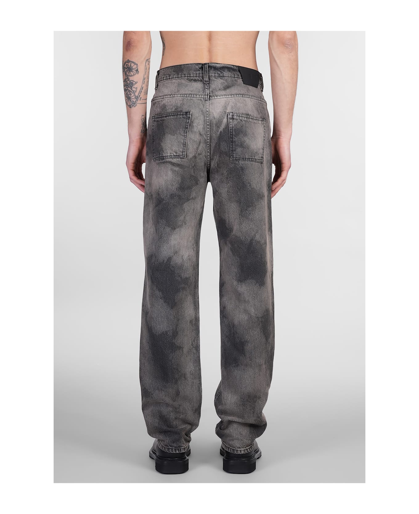 Salvatore Santoro Jeans In Brown Denim - brown