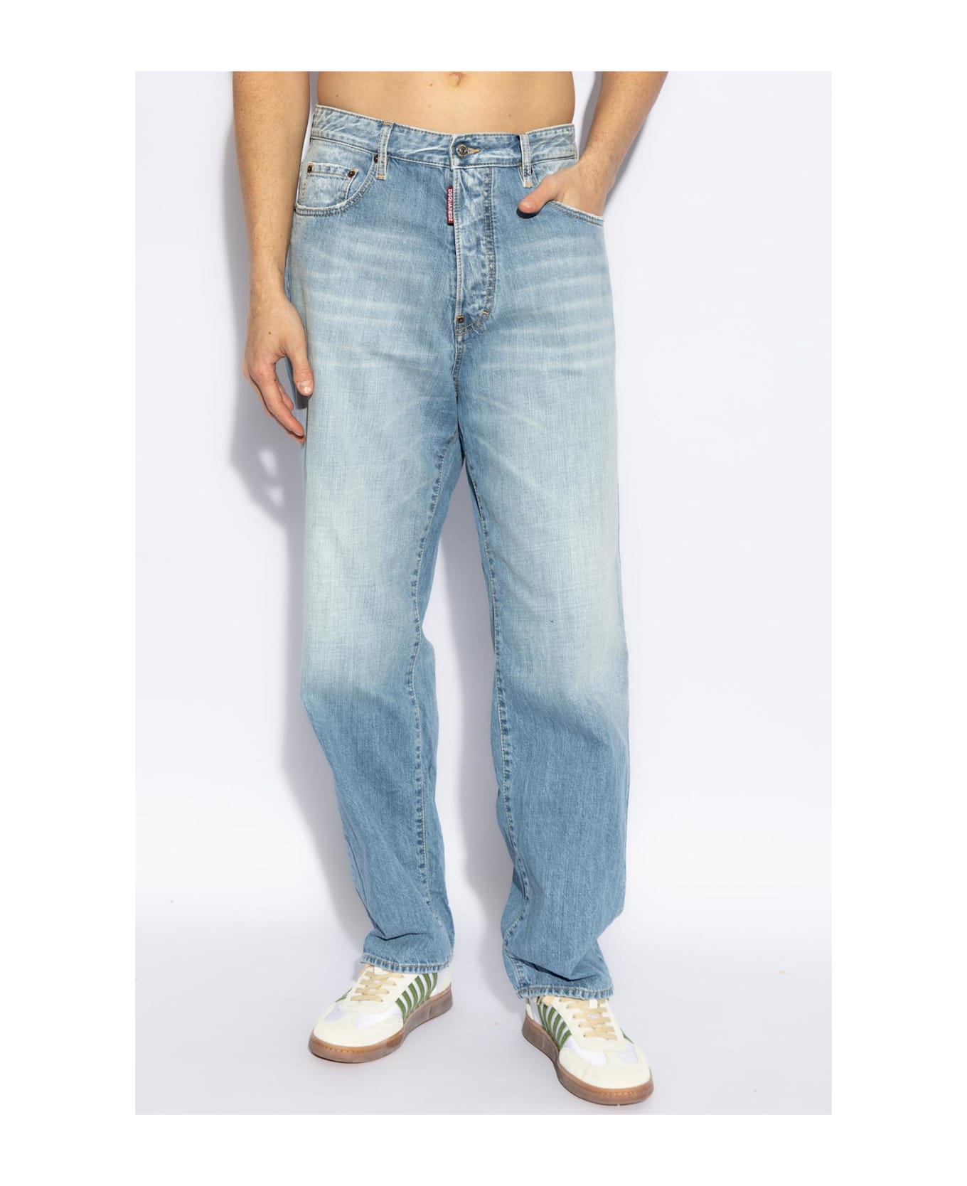 Dsquared2 Jeans Loose Jeans - Azzurro sbiadito