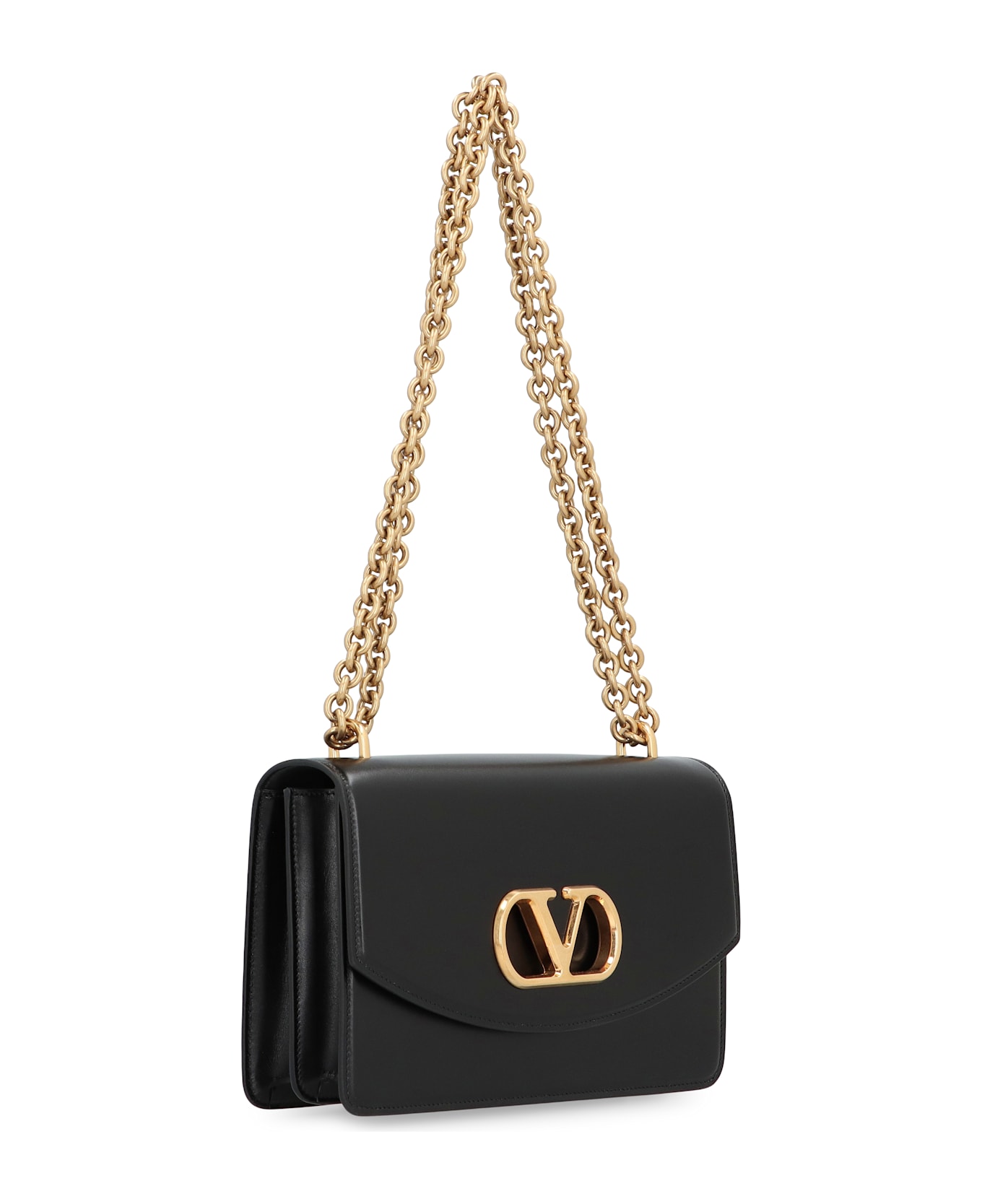 Valentino Garavani - Vain Leather Shoulder Bag - Thumbnail 3