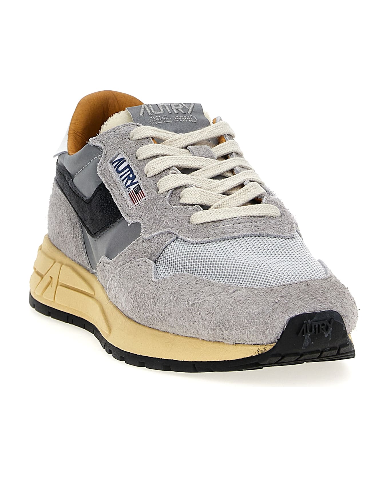 Autry 'reelwind Low' Sneakers - Sand/silv