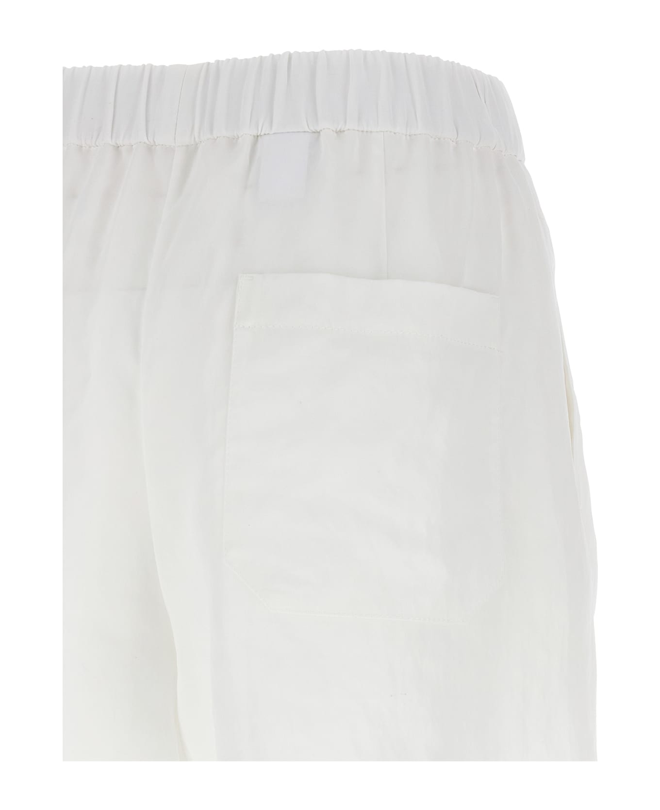 Brunello Cucinelli 
baggy
 Shorts - White