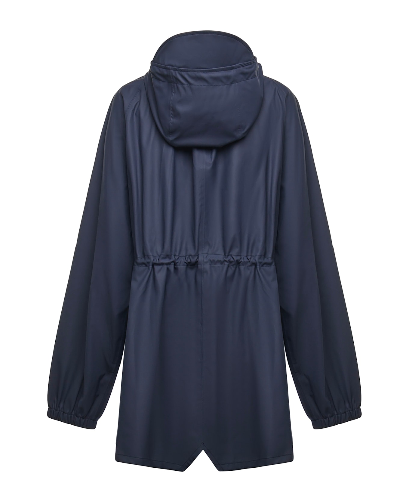 Coccinelle Coated Fabric Raincoat - Blue