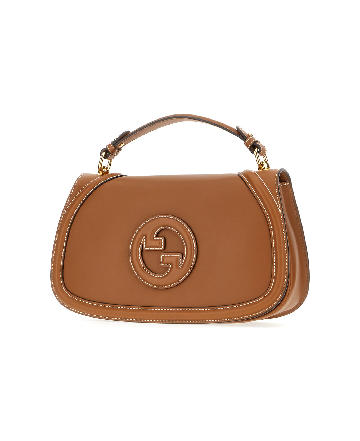 Gucci Camel Leather Medium Blondie Handbag - SUNDIAL