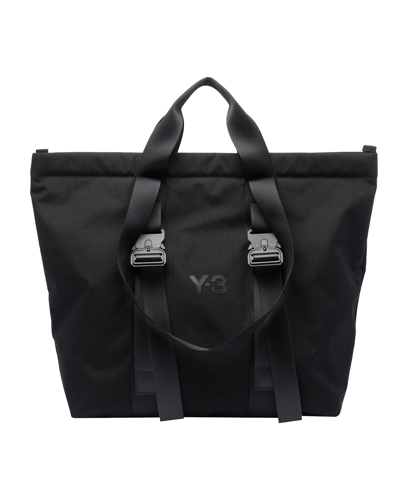 Y-3 Logo Shopper Bag - Black