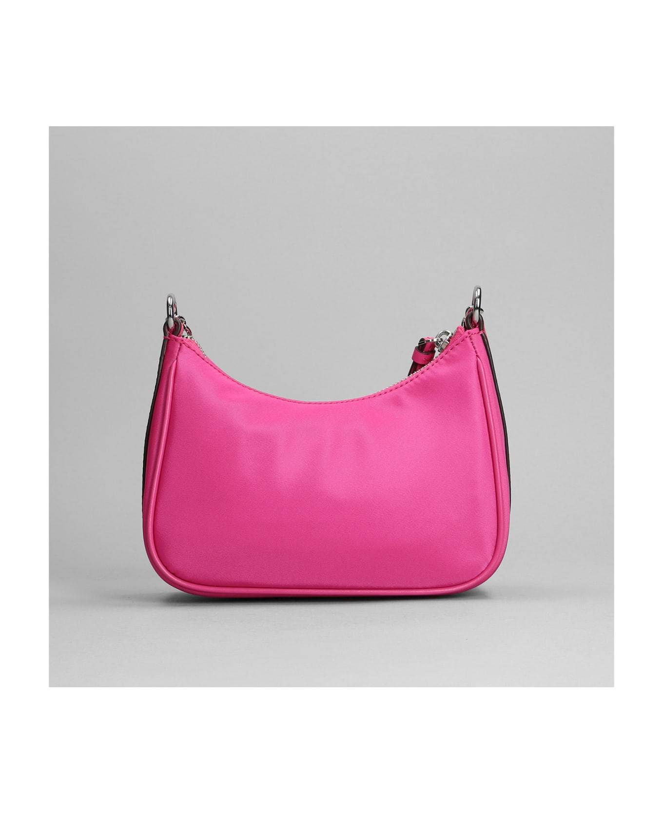Michael Kors Jet Set Charm Hand Bag In Fuxia Synthetic Fibers - fuxia