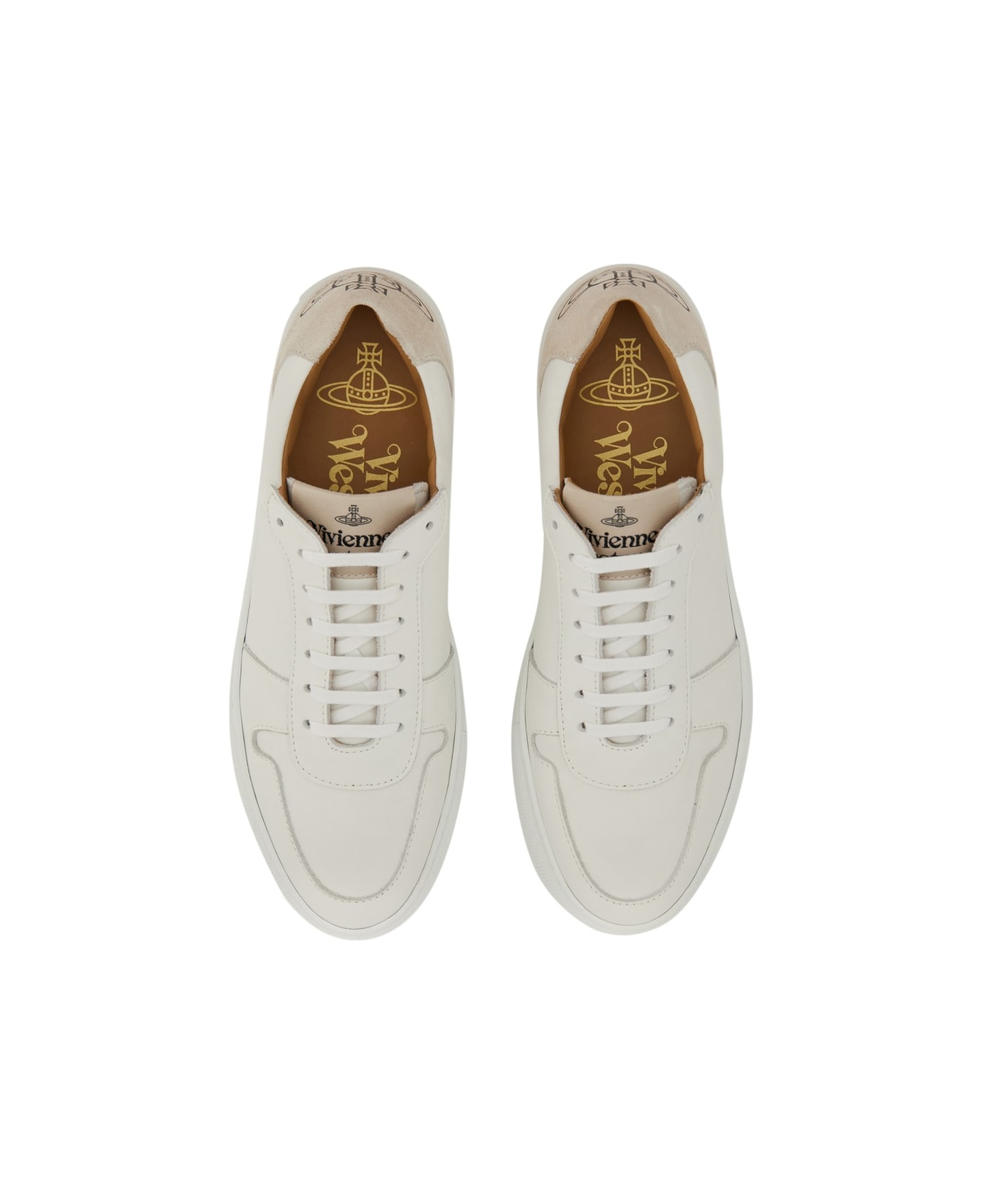 Vivienne Westwood Sneaker With Logo - WHITE