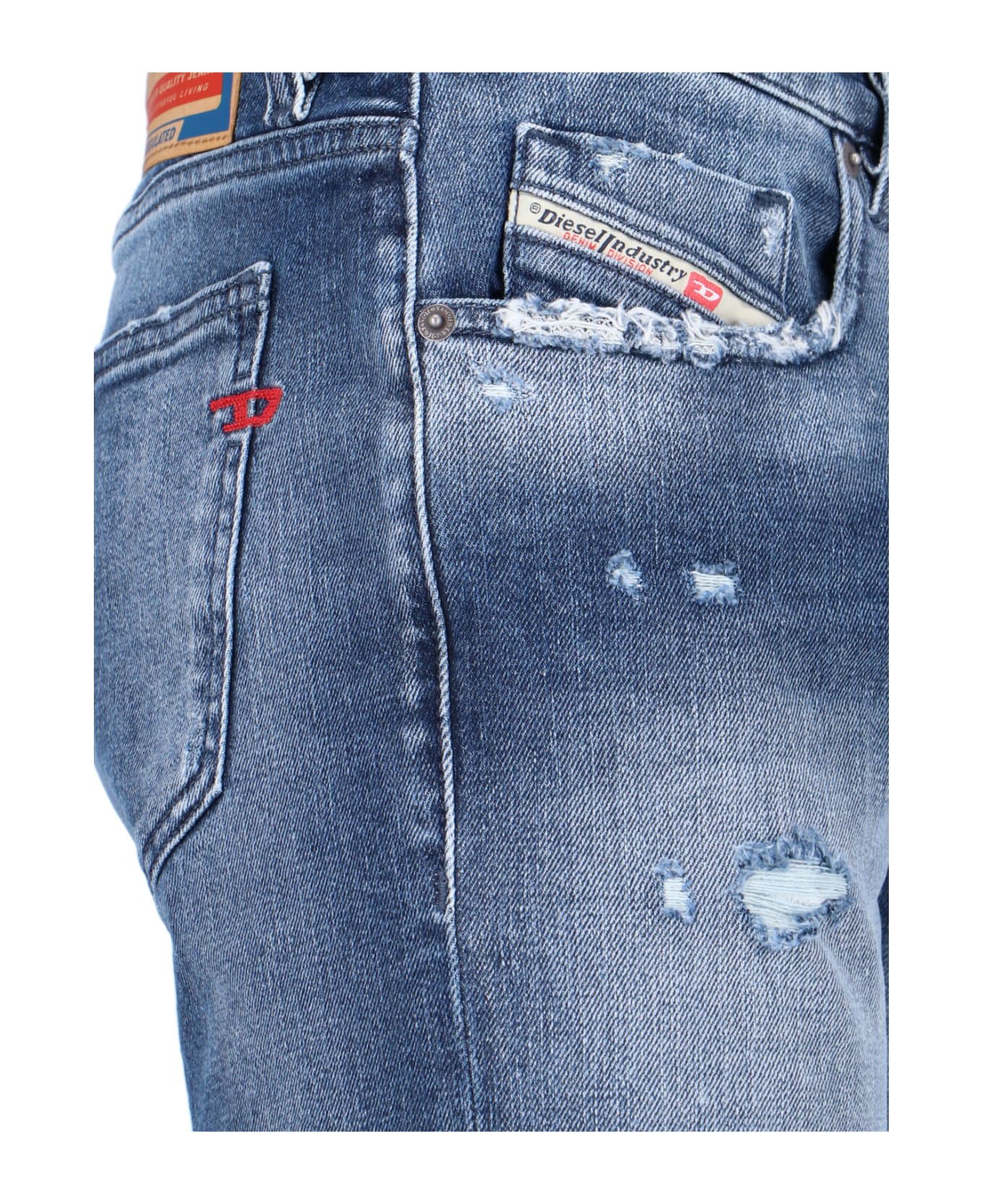 Diesel '2019 D-strukt 09j61' Slim Jeans - Blue