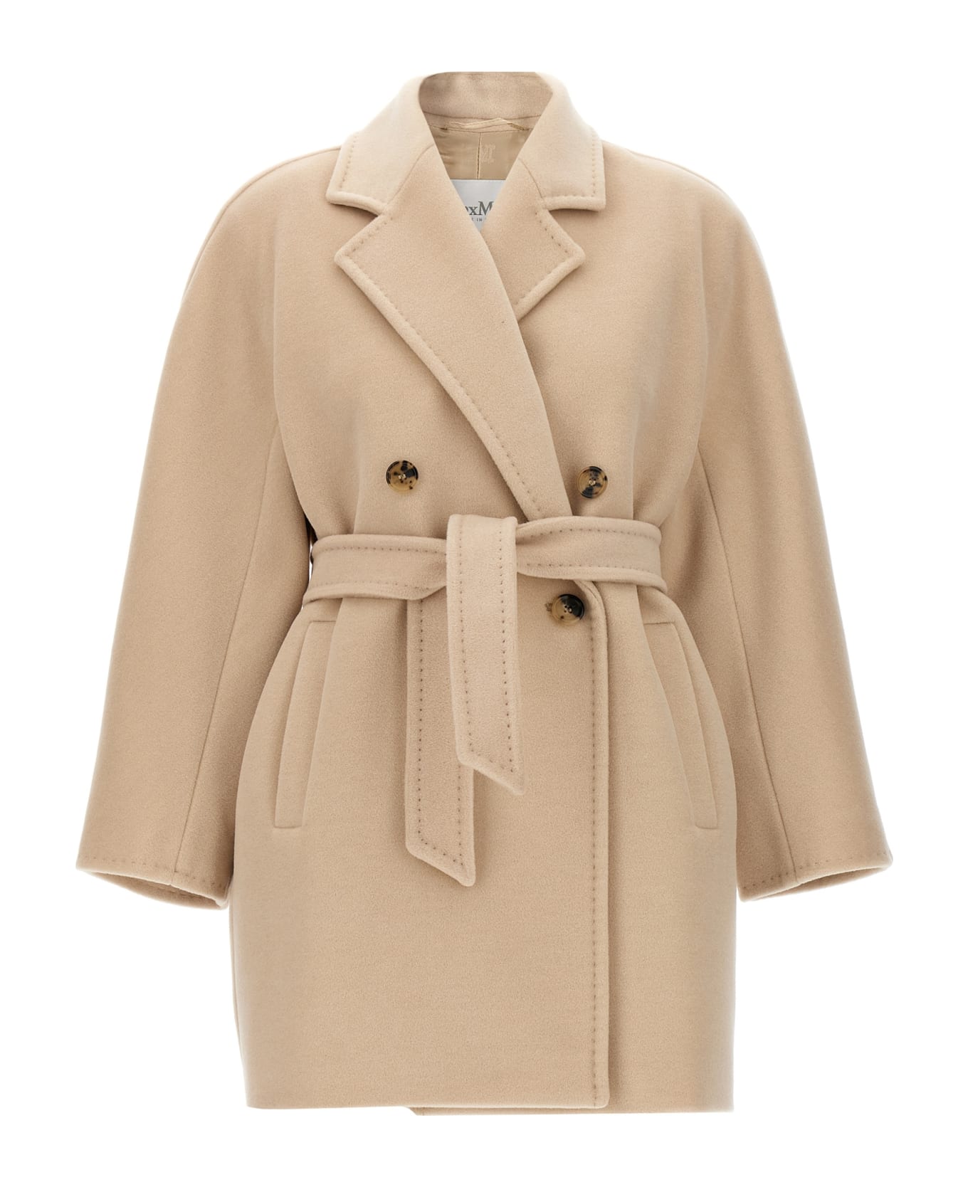 Max Mara '101801 Icon Coat' Coat - Beige