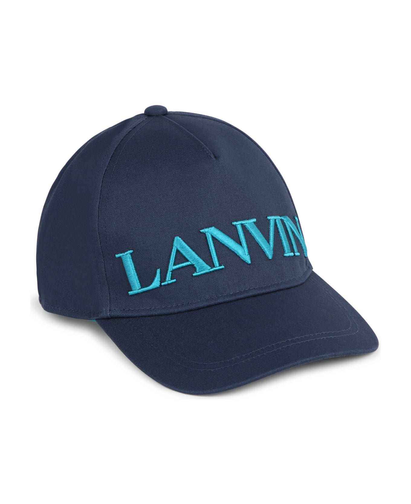 Lanvin Cappello Con Logo - Blue