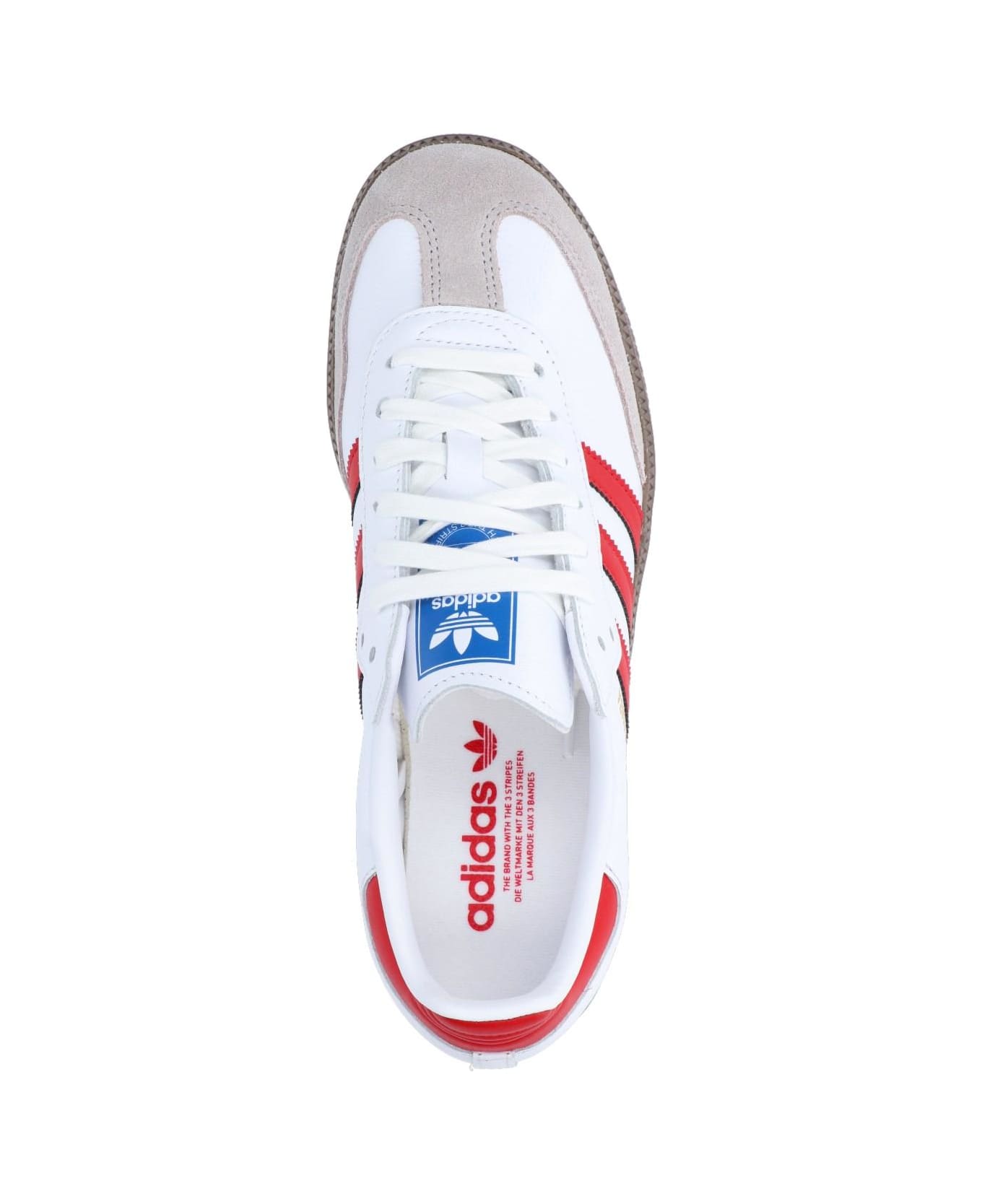 Adidas 'samba' Sneakers - Bianco