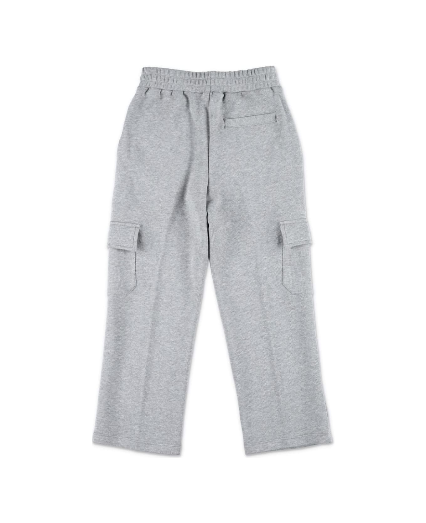 Golden Goose Pantaloni Sportivi Con Logo - Gray