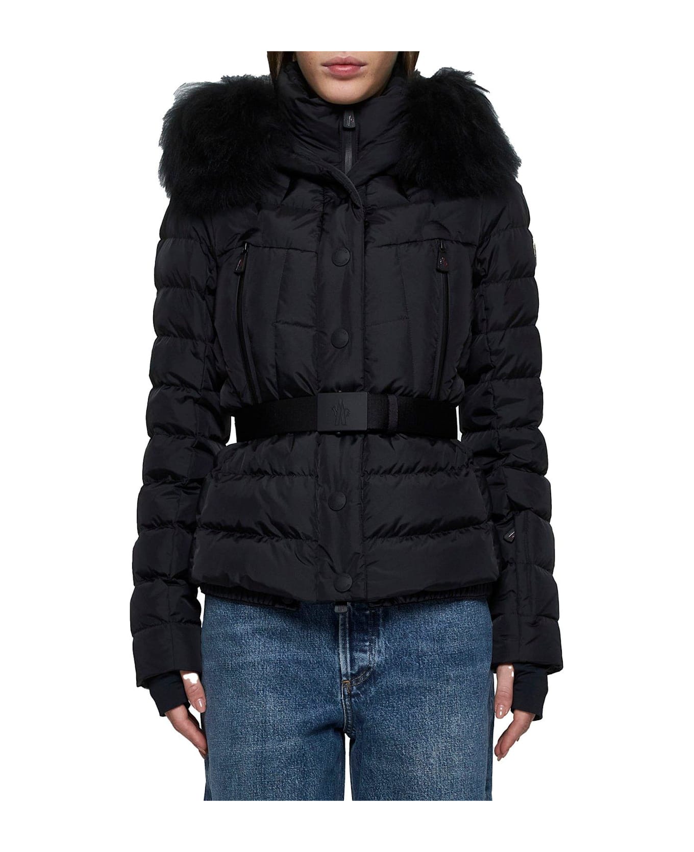 Moncler S Beverley Short Down Jacket - Black