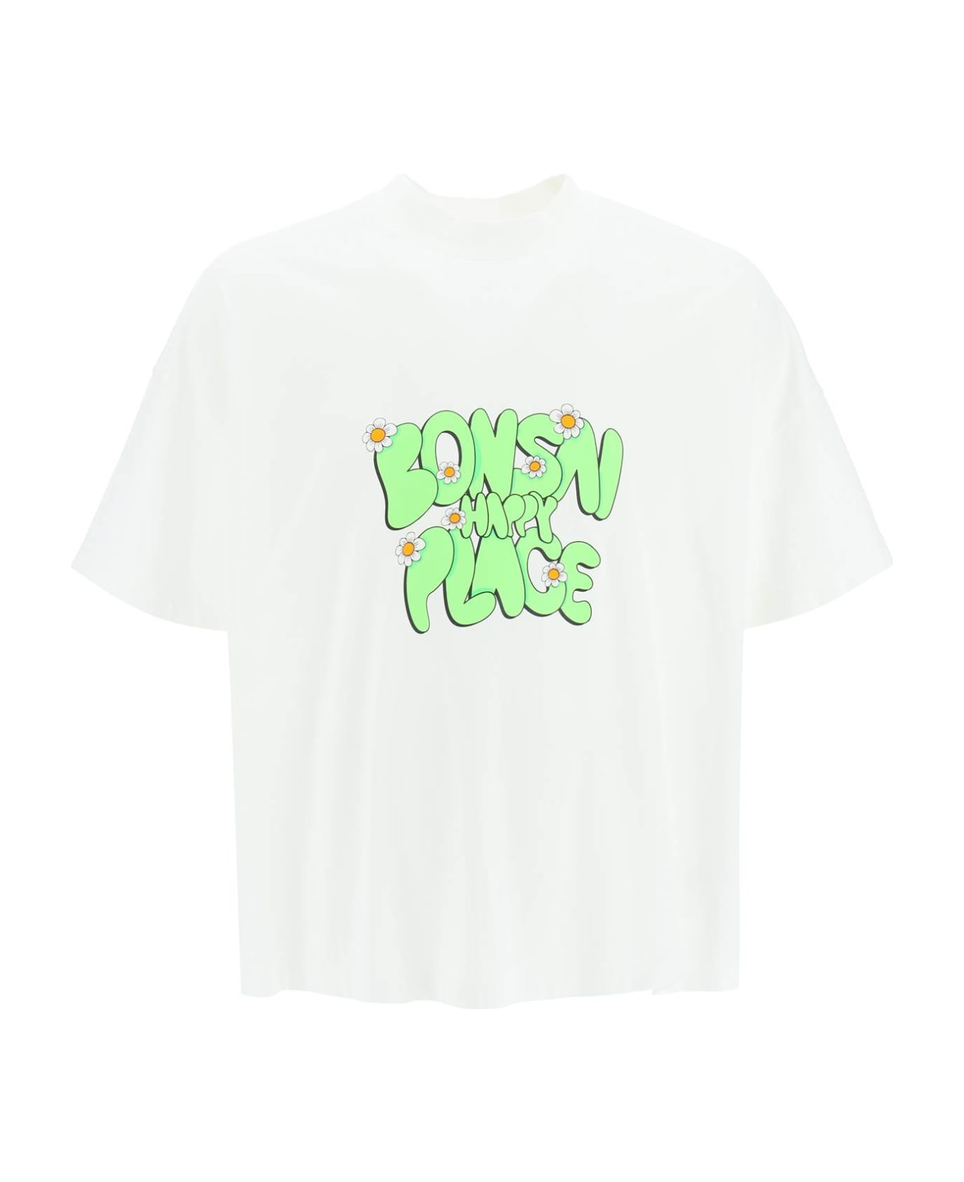 Bonsai Printed Maxi T-shirt - White