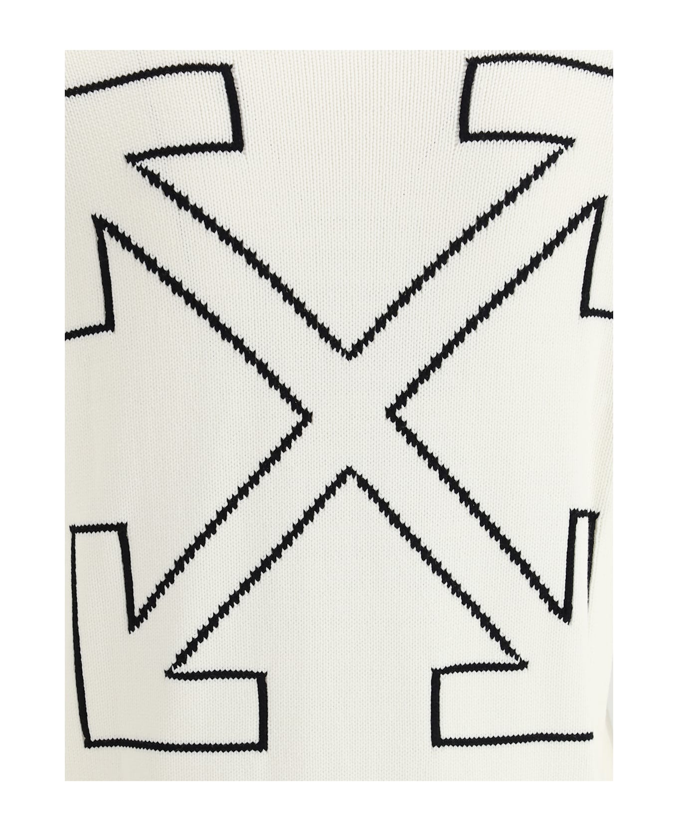 Off-White Logo Sweater - Creme Brulee
