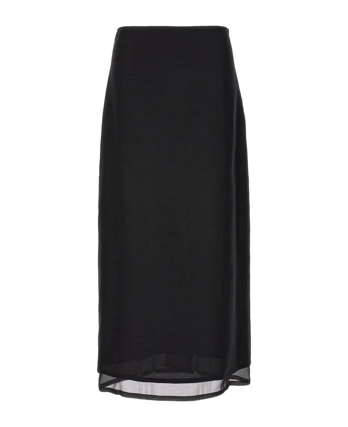 Fabiana Filippi Maxi Skirt - Black   スカート