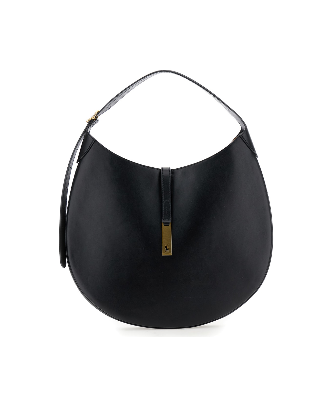 Polo Ralph Lauren Medium Shoulder Bag - Black