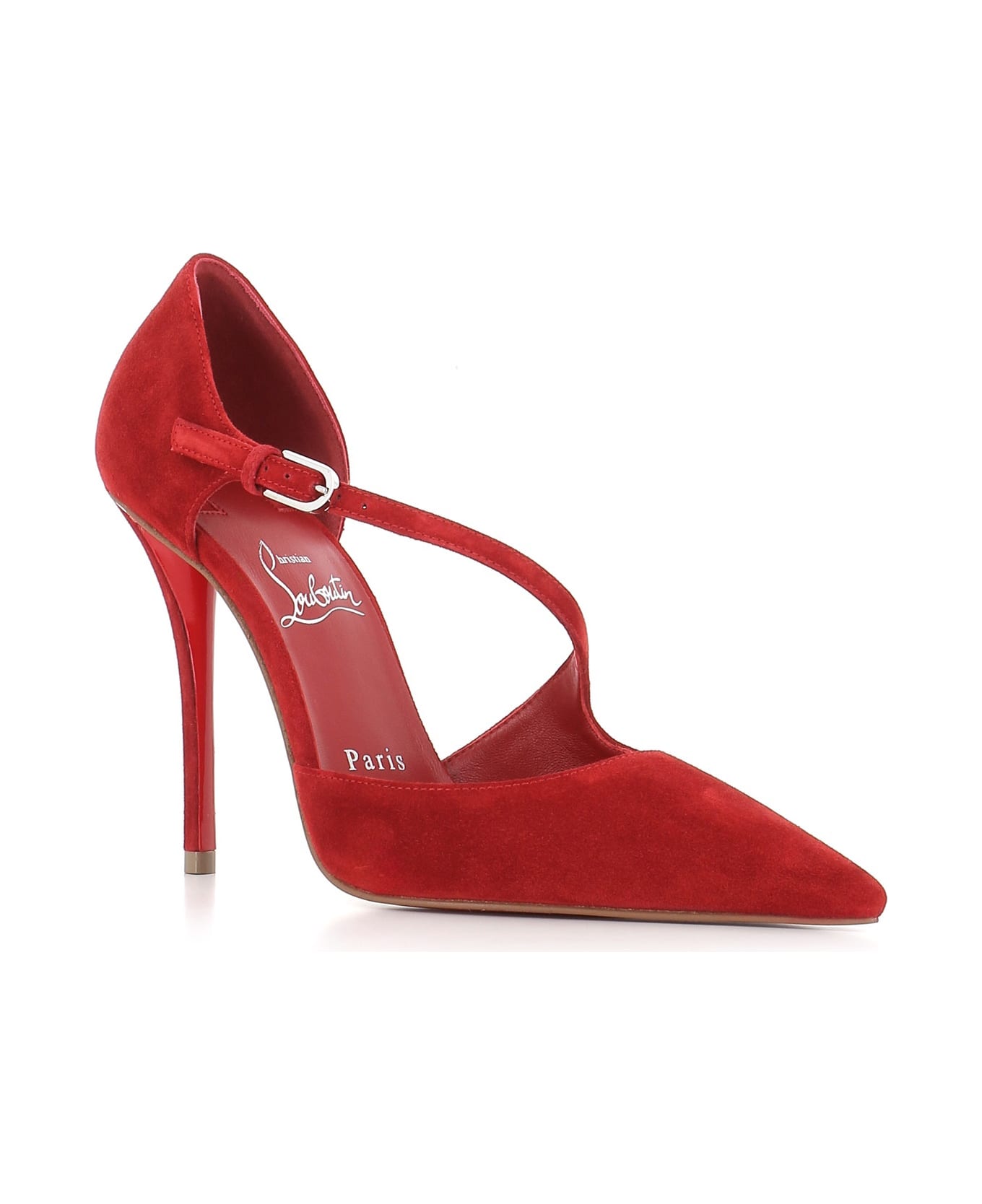 Christian Louboutin <strong
</strong
décolleté Miss Zyggyta 100 - Red