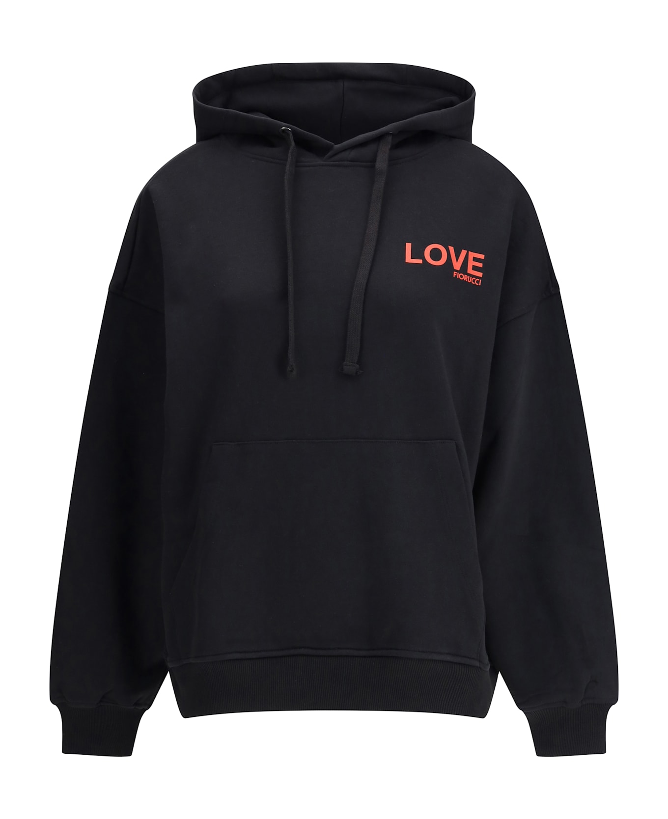 Fiorucci Kissing Angels Love Relaxed Hoodie