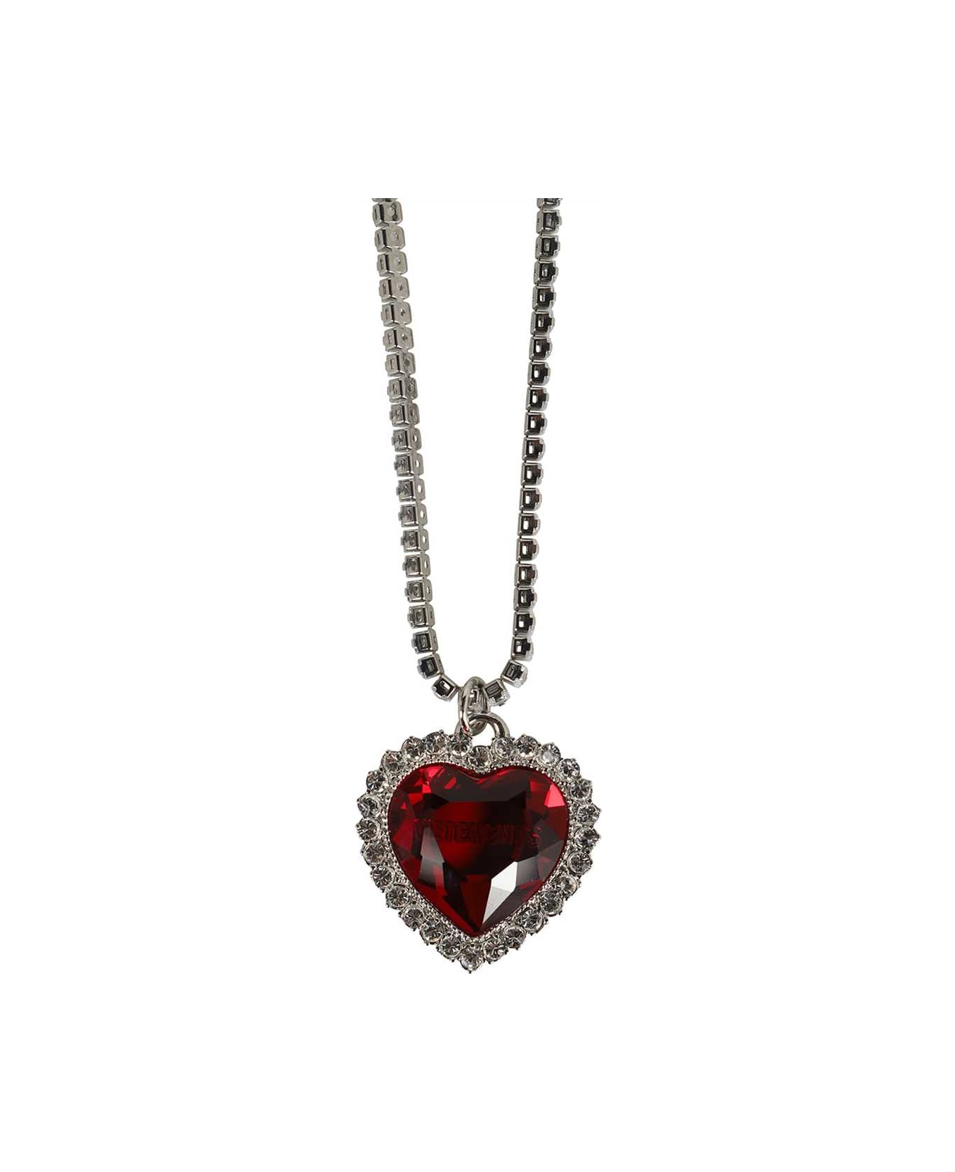 VETEMENTS Necklace With Pendant - red ネックレス
