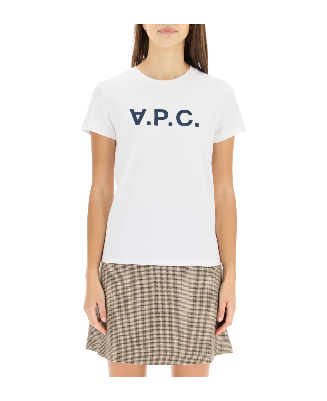 A.P.C. Logo T-shirt - White シャツ