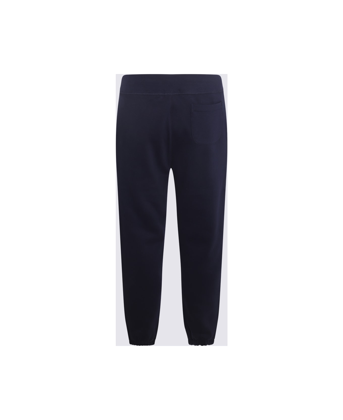 Polo Ralph Lauren Navy Blue Cotton Blend Track Pants - Blu