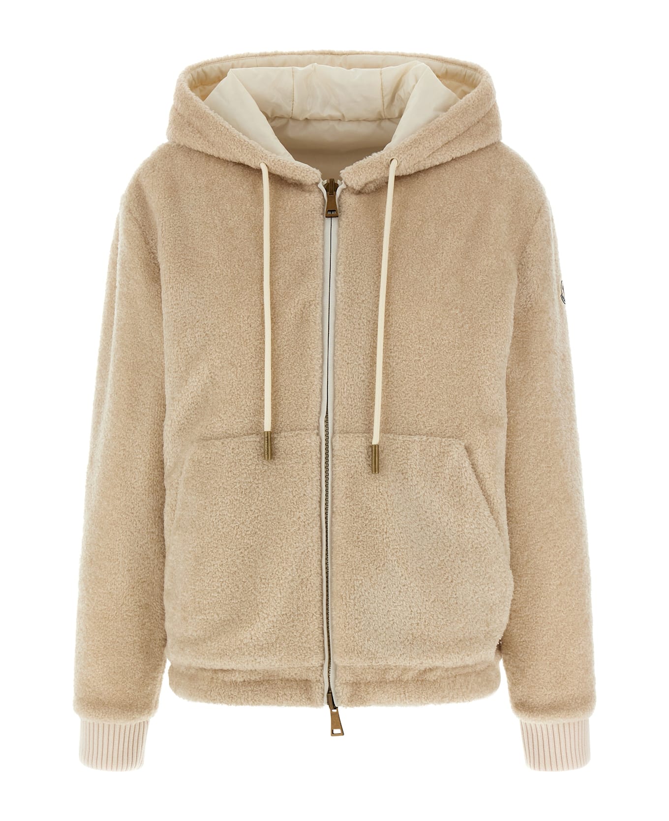 Moncler Reversible Hoodie - Beige