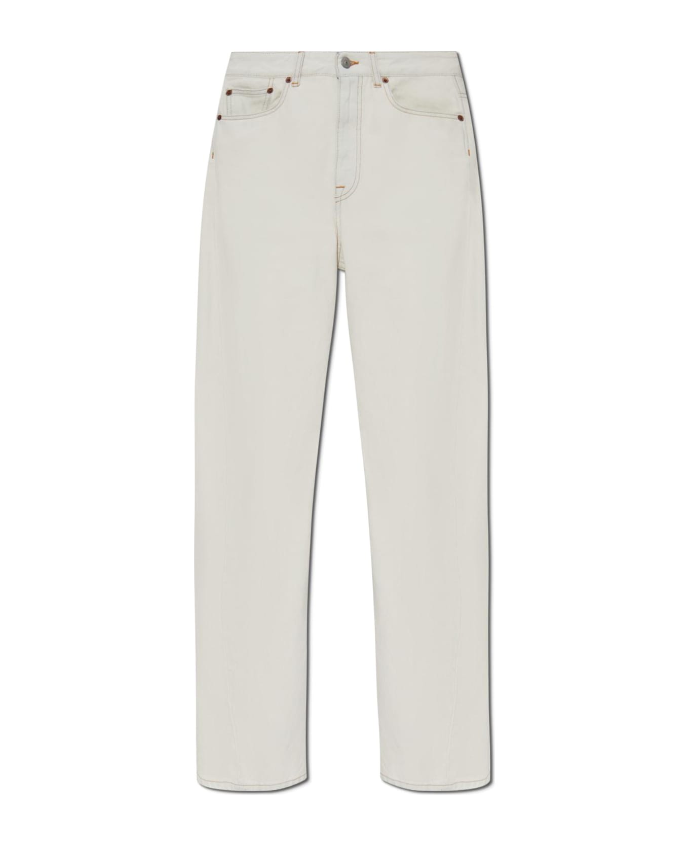 MM6 Maison Margiela High-waisted Jeans - Off White