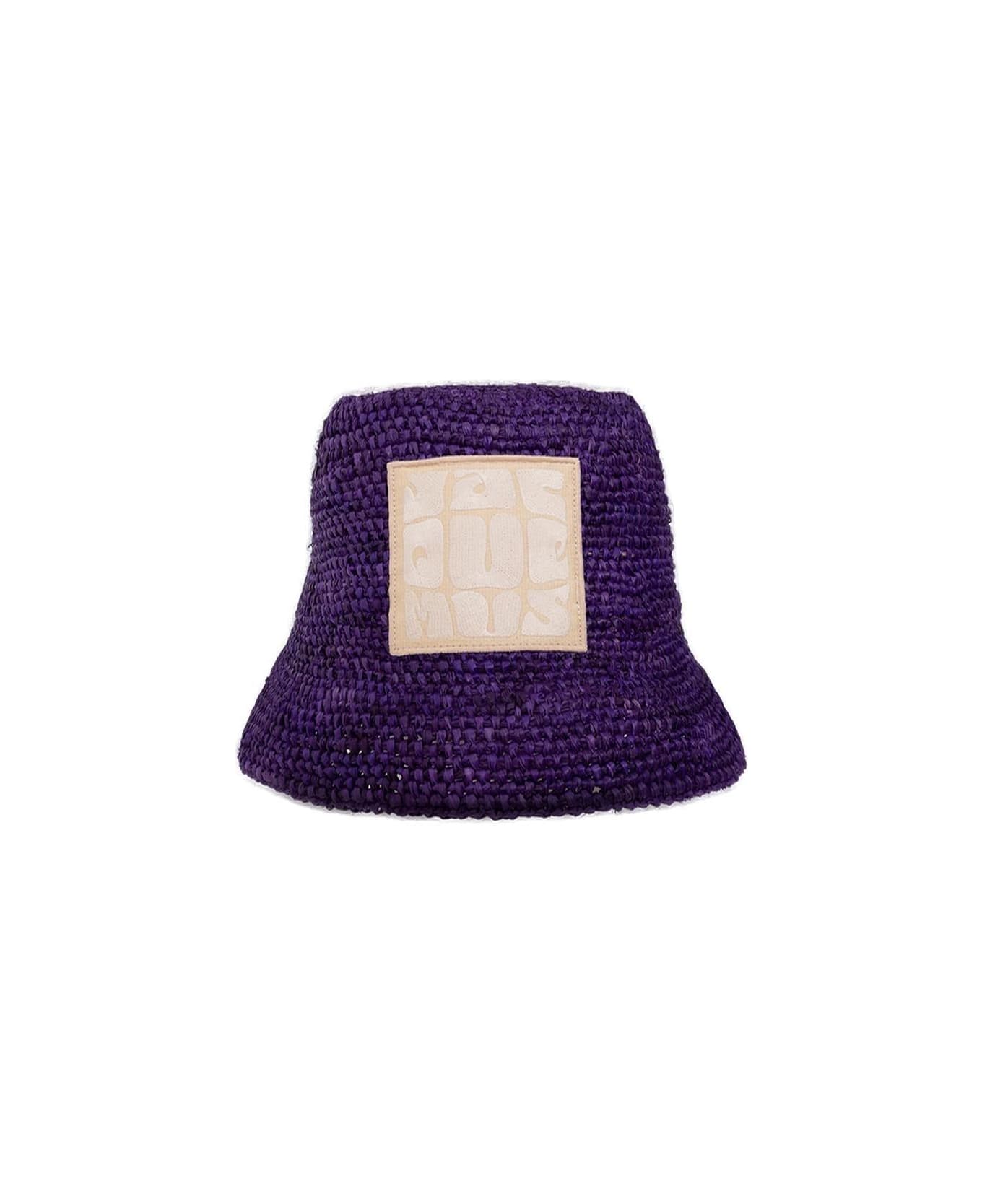 Jacquemus Le Bob Ficiu Bucket Hat - Purple