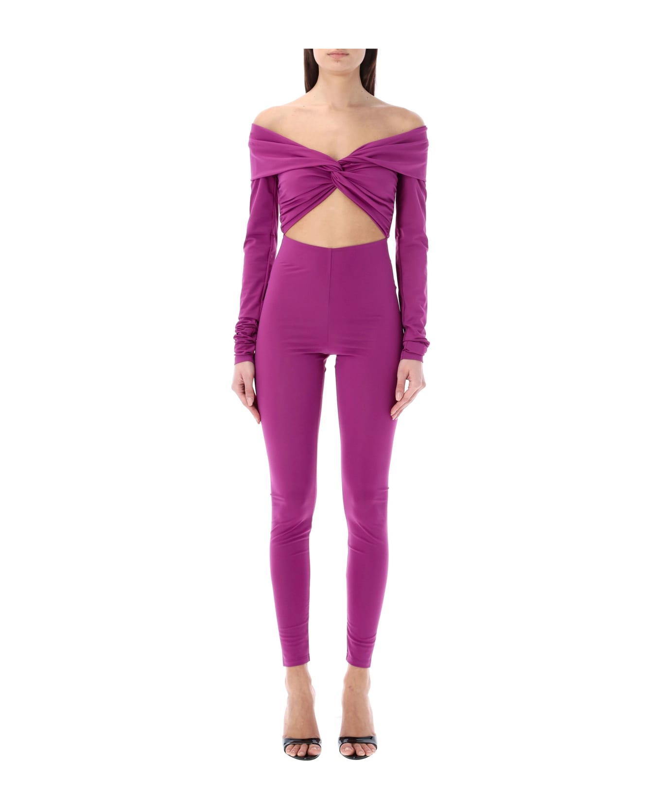 The Andamane Kendall Cut-out Jumpsuit - ORCHID
